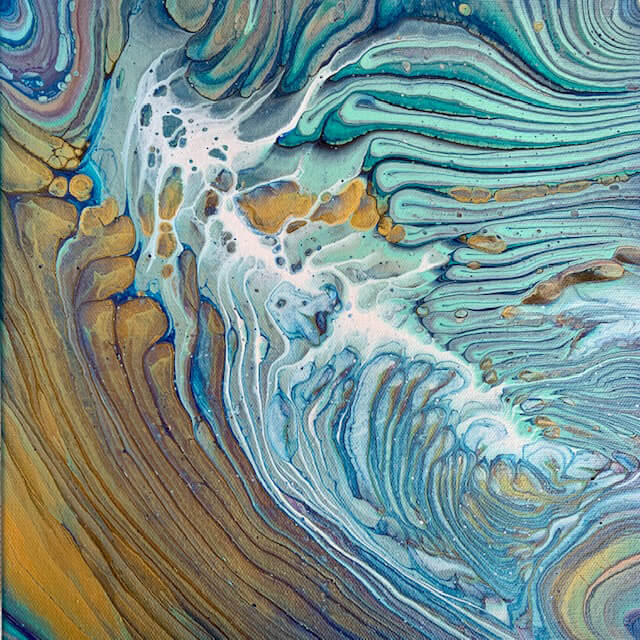 Abstract Pour 14